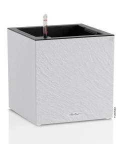LECHUZA® Lechuza Pflanzgefäße & Töpfe > Kunststoff-Topf Canto Slatestone inkl. Pflanzeinsatz, quadratisch