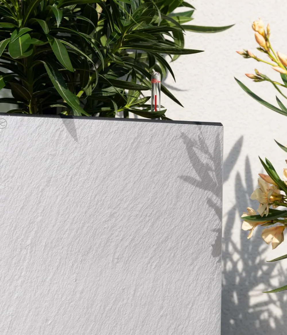 LECHUZA® Lechuza Pflanzgefäße & Töpfe > Kunststoff-Topf Canto Slatestone inkl. Pflanzeinsatz, quadratisch