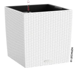LECHUZA® Lechuza Pflanzgefäße & Töpfe|Blumentöpfe & Übertöpfe > Kunststoff-Topf Cube Cottage, quadratisch