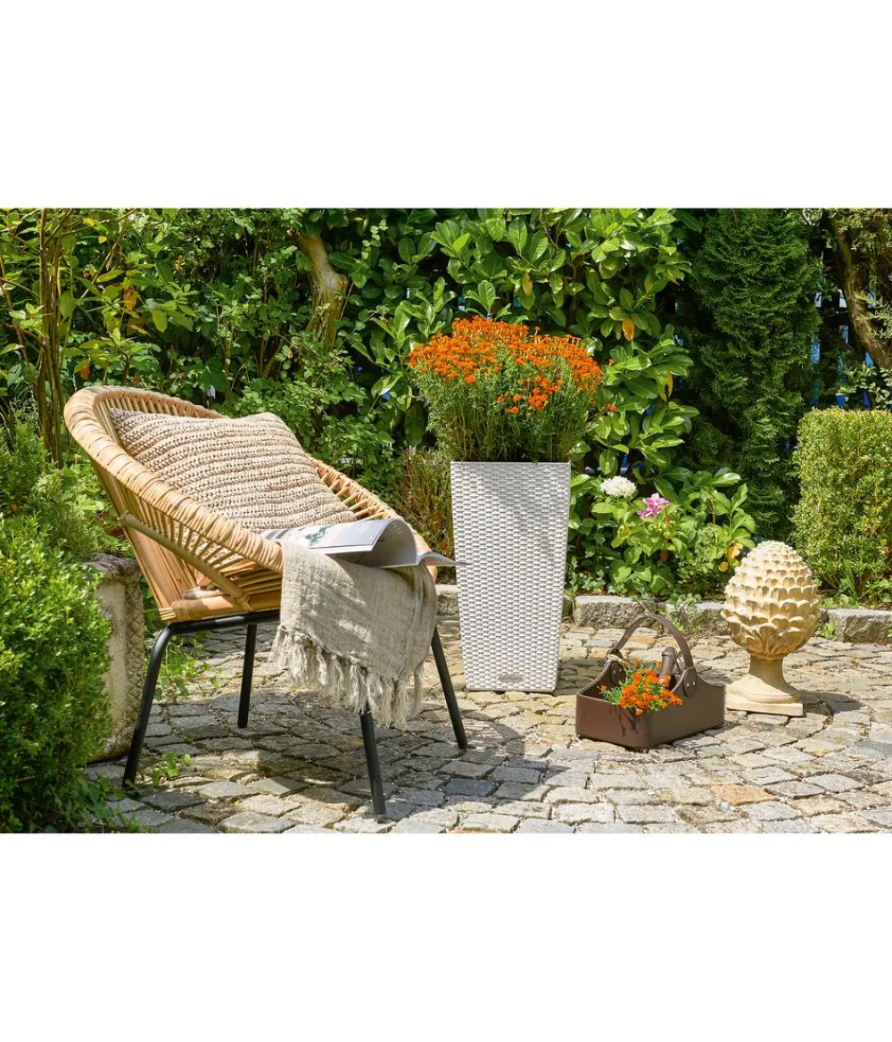 LECHUZA® Lechuza Pflanzgefäße & Töpfe|Blumentöpfe & Übertöpfe > Kunststoff-Topf Cubico Cottage, konisch