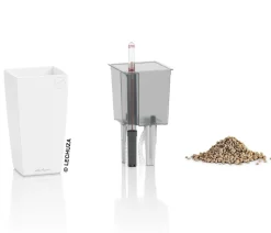 LECHUZA® Lechuza Tischgefäße|Lechuza Pflanzgefäße & Töpfe > MAXI/MINI-CUBI, All-in-One-Set, matt