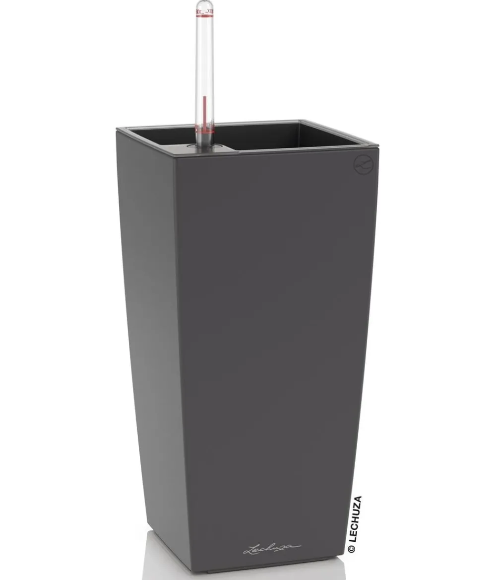 LECHUZA® Lechuza Tischgefäße|Lechuza Pflanzgefäße & Töpfe > MAXI/MINI-CUBI, All-in-One-Set, matt