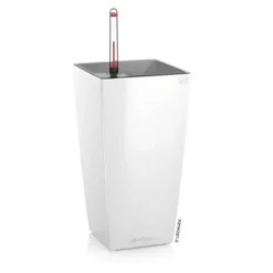 LECHUZA® MAXI/MINI-CUBI, All-in-One-Set, hochglanz Weiß Sale