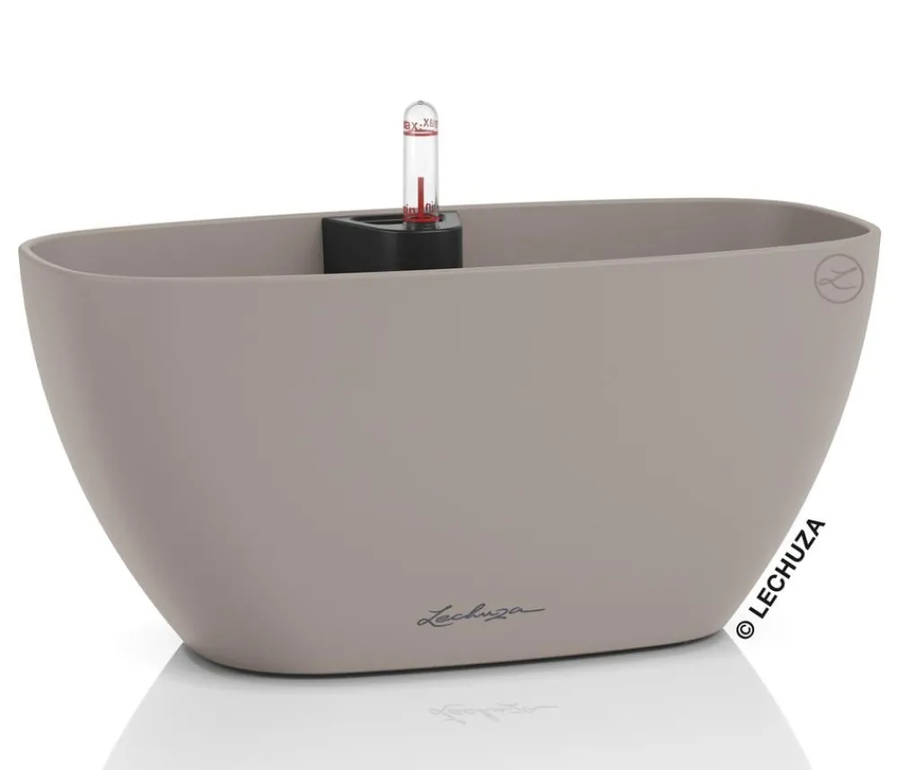 LECHUZA® NAVIO Color, All-in-One Set Taupe Outlet