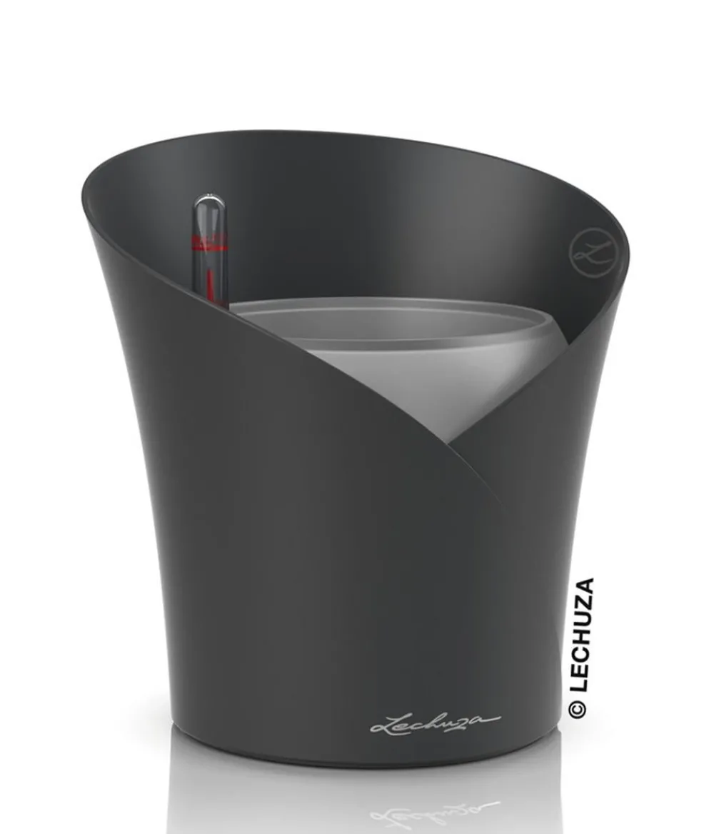 LECHUZA® Lechuza Tischgefäße|Lechuza Pflanzgefäße & Töpfe > ORCHIDEA, All-in-One Set, ca. Ø18/H20 cm