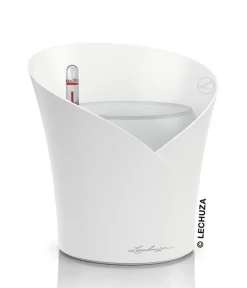 LECHUZA® ORCHIDEA, All-in-One Set, ca. Ø18/H20 cm Weiß Hot