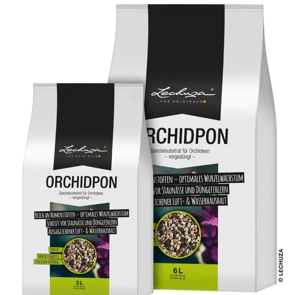 LECHUZA® Torf & Blähton|Spezialerde > ORCHIDPON Spezialgranulat