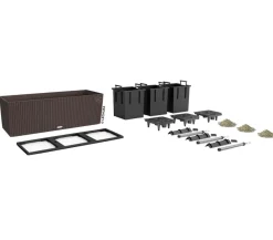 LECHUZA® Pflanzkübel & Blumenkästen|Lechuza Pflanzgefäße & Töpfe > Polyrattan-Kasten Trio Cottage, rechteckig