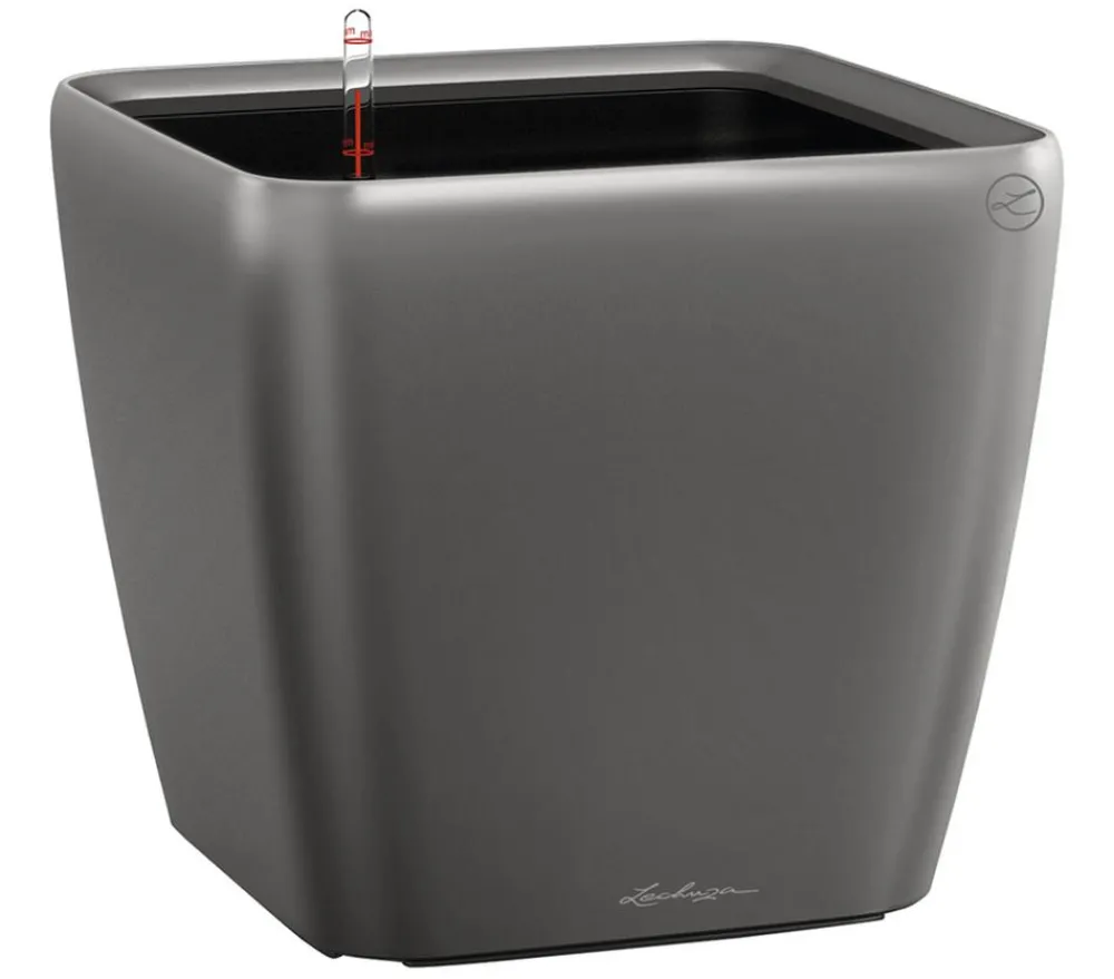 LECHUZA® QUADRO LS, All-in-One-Set Dunkelgrau Online