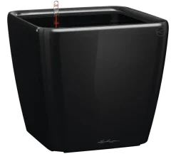 LECHUZA® QUADRO LS, All-in-One-Set Schwarz Outlet