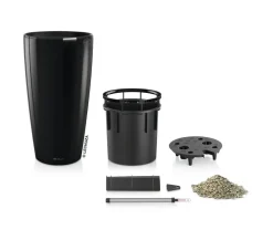 LECHUZA® Lechuza Pflanzgefäße & Töpfe|Blumentöpfe & Übertöpfe > Rondo hochglanz All-in-One-Set, , 15749