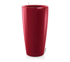 LECHUZA® Rondo hochglanz All-in-One-Set scarlet rot, 15799 Dunkelrot Hot