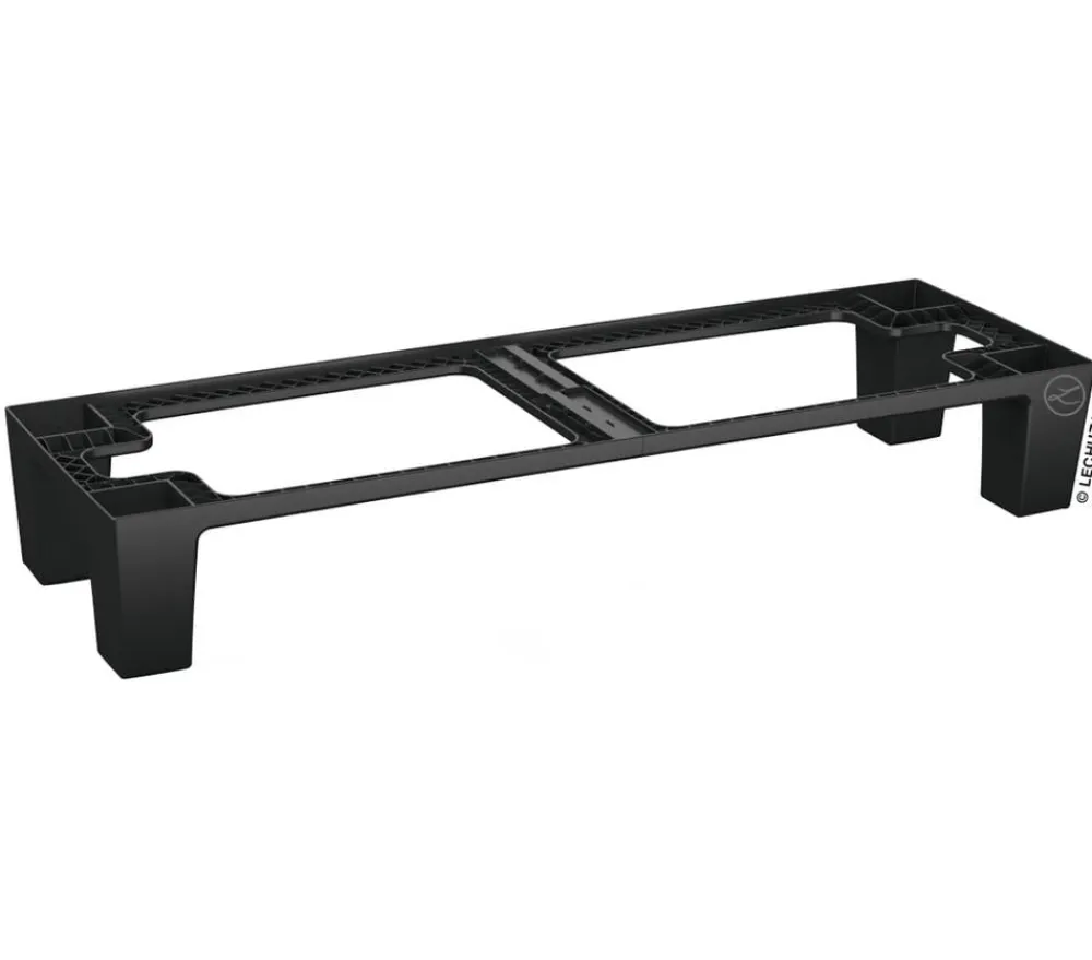 LECHUZA® Lechuza Pflanzgefäße & Töpfe|Mehr Blumentopfzubehör - Sockel für Trio Cottage, Schwarz