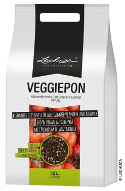 LECHUZA® Spezialerde > VEGGIEPON Gemüsepflanzsubstrat
