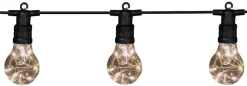 Anna´s Collection LED-Partylichterkette, weiß/gold, 10 LEDs Sale
