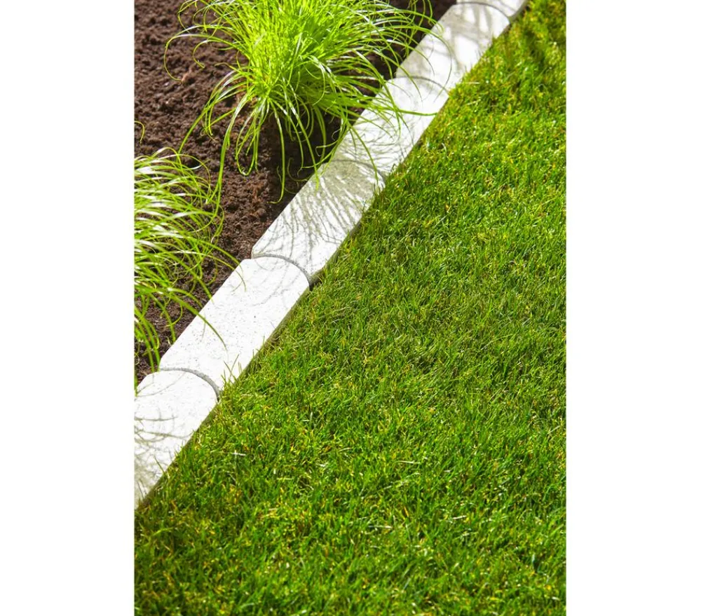 Leeder Mähkanten & Beetkanten|Steine & Terrassenplatten > Granit-Mähkante 2,5 x 10 x 24 cm