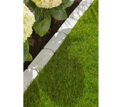 Leeder Mähkanten & Beetkanten|Steine & Terrassenplatten > Granit-Mähkante 2,5 x 10 x 24 cm