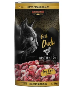 Leonardo Cat Food Leonardo Trockenfutter für Katzen Adult fresh Duck, Ente Sale