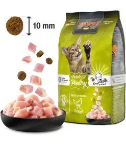 Leonardo Cat Food Trockenfutter Katze - Leonardo Trockenfutter für Katzen Adult Getreidefrei Poultry, Geflügel