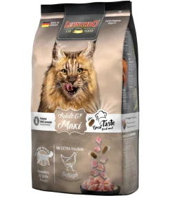 Leonardo Cat Food Trockenfutter Katze > Leonardo Trockenfutter für Katzen Adult Getreidefrei Maxi, Geflügel