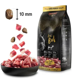 Leonardo Cat Food Trockenfutter Katze - Leonardo Trockenfutter für Katzen Adult fresh Beef, Rind