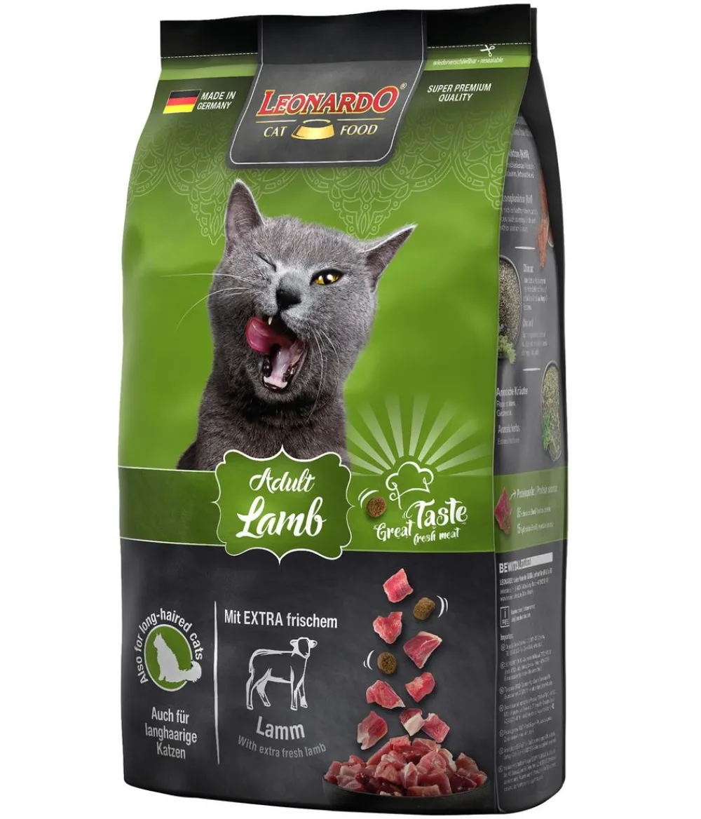 Leonardo Cat Food Trockenfutter Katze > Leonardo Trockenfutter für Katzen Adult Lamb, Lamm