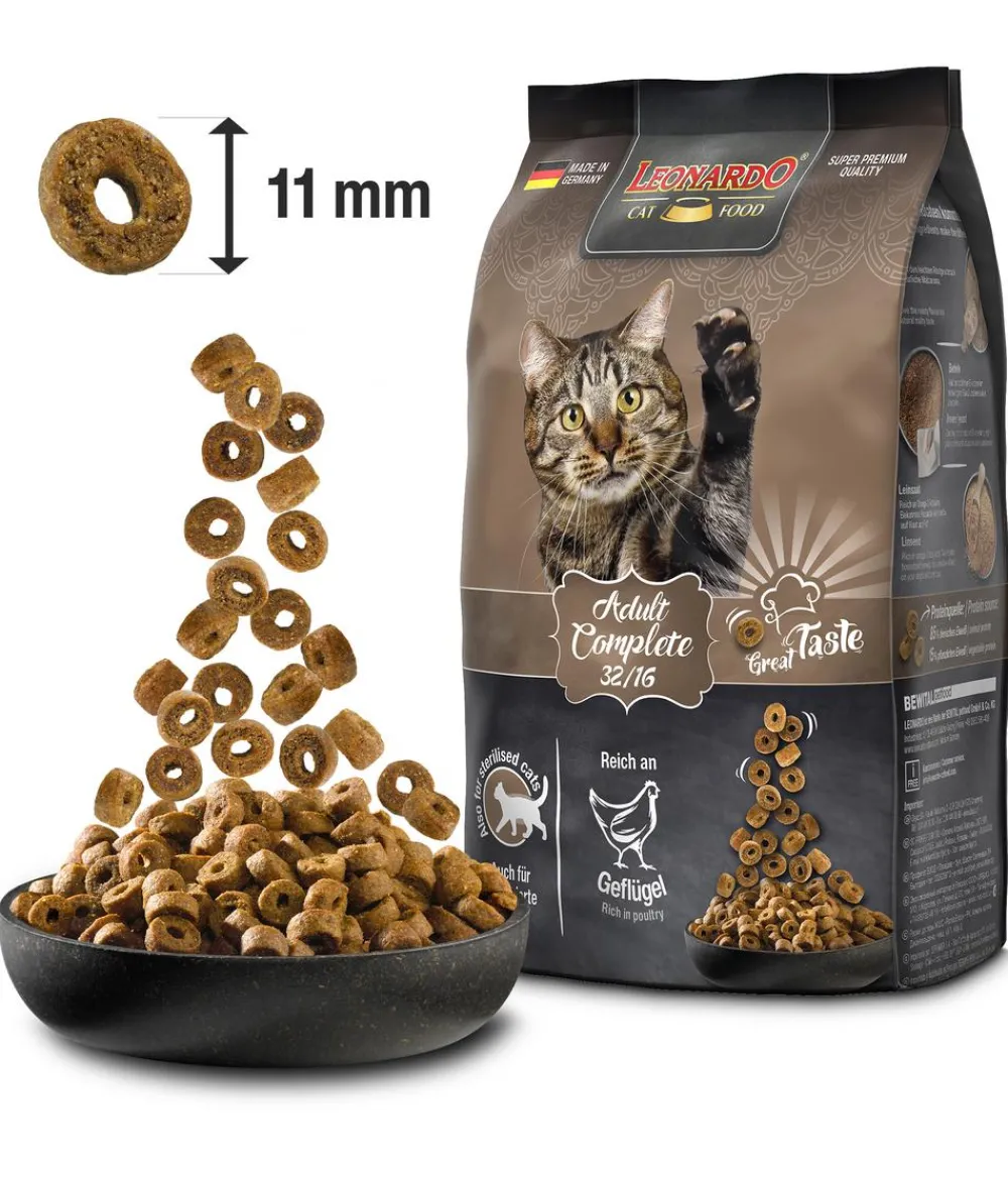 Leonardo Cat Food Trockenfutter Katze > Leonardo Trockenfutter für Katzen Adult Duck, Ente