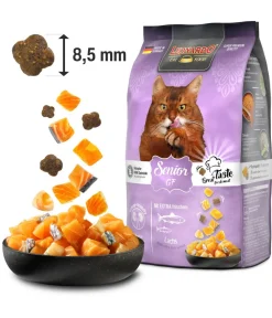Leonardo Cat Food Leonardo Trockenfutter für Katzen Senior Getreidefrei, Lachs Best
