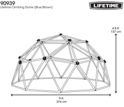 LIFETIME Geodome Blau Discount