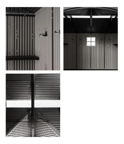 LIFETIME Gerätehaus Ohio, ca. B283,5/H265/T214,1 cm Grau Online