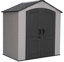 LIFETIME Gartenhäuser & Gerätehäuser - Gerätehaus Starlet, ca. B216,6/H227/T142,5 cm Dunkelgrau