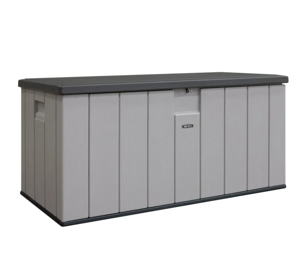 LIFETIME Aufbewahrungsboxen - Kissenbox Harmony, 570 l Hellgrau