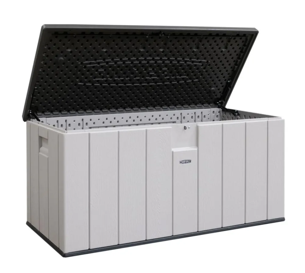 LIFETIME Aufbewahrungsboxen - Kissenbox Harmony, 570 l Hellgrau