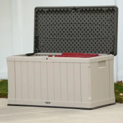LIFETIME Aufbewahrungsboxen - Kissenbox, 440 l Grau