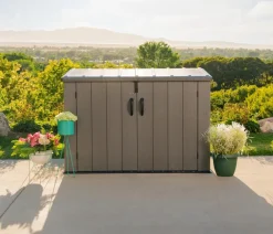 LIFETIME Mülltonnenboxen > Kunststoff-Mülltonnenbox, ca. B191/H132/T108 cm