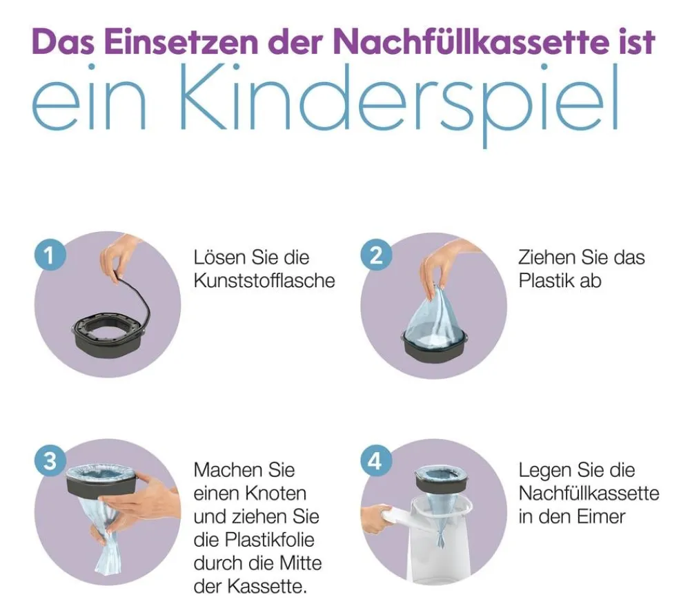 LitterLocker By Litter Genie® XL-Nachfüllkassette Hellblau Outlet