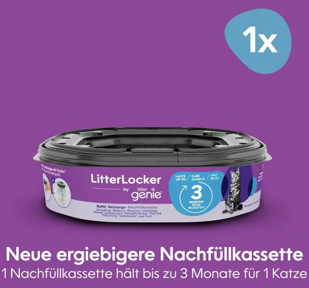 LitterLocker By Litter Genie® XL-Nachfüllkassette Hellblau Outlet