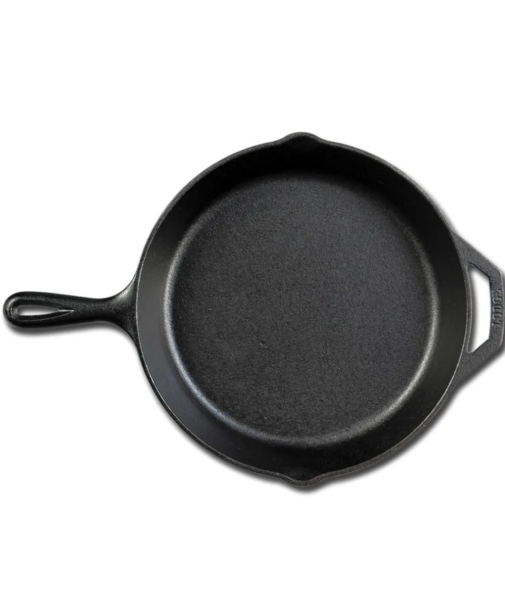 Lodge Cast Iron Grillzubehör - Lodge Gusseisenpfanne Schwarz