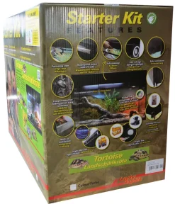 Lucky Reptile Terrarium > Starter Kit Komplettset Landschildkröte, ca. B80/H52/T40 cm