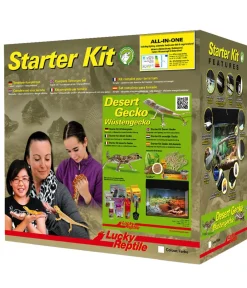 Lucky Reptile Terrarium Starter Kit Wüstengecko, ca. B50/H40/T28 cm Weiß Outlet