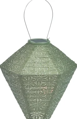 Lumiz Solarleuchten > Solar-Lampion Diamond Sashiko, ca. Ø28/H28 cm