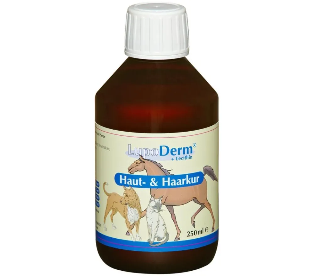 LUPOSAN Nahrungsergänzung Für Tiere|Nahrungsergänzung Hund > Ergänzungsfutter für Hunde, Katzen & Pferde LupoDerm Haut- & Haarkur, 250 ml