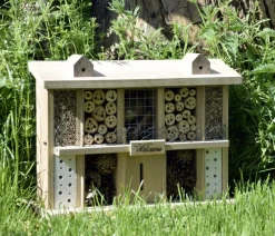 LUXUS-INSEKTENHOTELS Insektenhotel Landsitz Superior, ca. B47/H34/T12,5 cm Braun Outlet