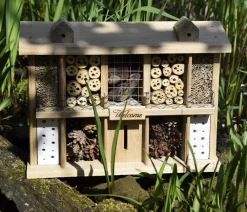 LUXUS-INSEKTENHOTELS Insektenhotel Landsitz Superior, ca. B47/H34/T12,5 cm Braun Outlet