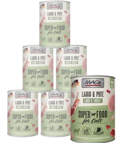 MAC's® Nassfutter Katze > MAC's CAT Nassfutter für Katzen, 6 x 800 g