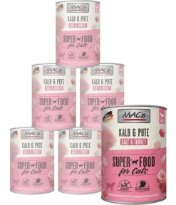 MAC's® Nassfutter Katze - MAC's CAT Nassfutter für Katzen, 6 x 800 g