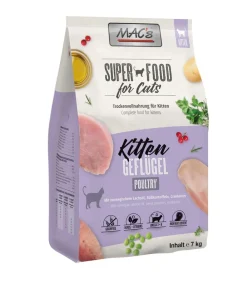 MAC's® MAC's CAT Trockenfutter für Katzen Kitten, Geflügel