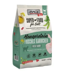 MAC's® MAC's CAT Trockenfutter für Katzen Monoprotein Cat Adult, Kaninchen Discount