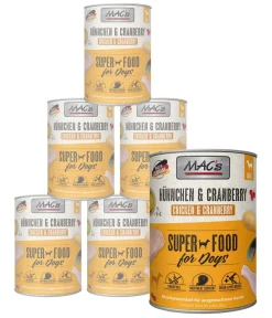 MAC's® Nassfutter Hund > MAC's DOG Nassfutter für Hunde, 6 x 800 g