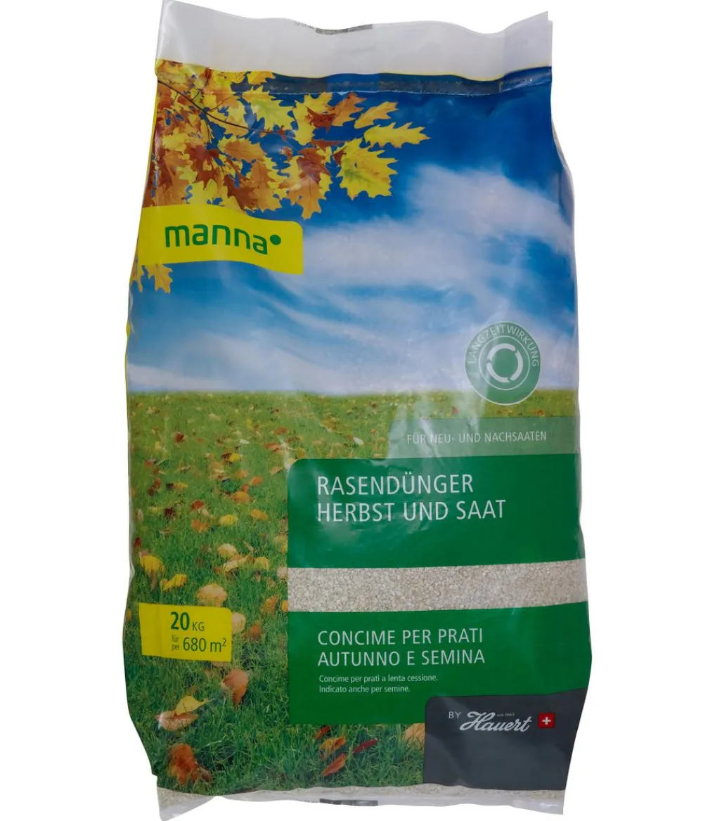 Manna Rasendünger > Rasendünger Herbst und Saat, 20 kg